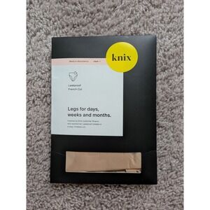Knix Leakproof French Cut Period Panties Size M Warm Sand Medium Absorbency NWT